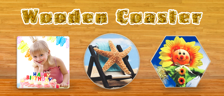 New Arrival Wooden Coaster