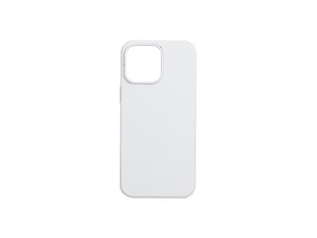 iPhone 16 Pro Max Cover con  insert (Goma, Blanco)
