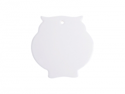 Sublimation Shaped Ceramic Coaster w/ Cork