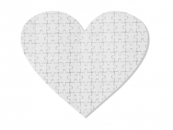 Puzzle Tela Corazón