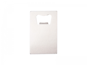 Sublimation Stainless Steel Bottle Opener (Credit Card, 5.3*8.5cm)