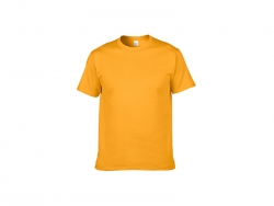 Camiseta Algodão-Amarela