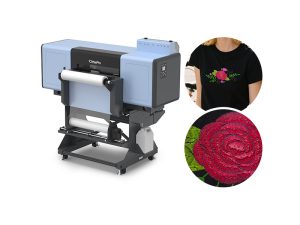 OtterPro Model P 60 3D PUFF UV DTF Printer with 3 Epson i1600-E1 Printheads