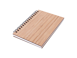 Cuaderno con anillas A5 Madera de bambú (14.1*21cm) 