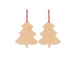 Sublimation Blanks Plywood Ornament Tree(Single Side)