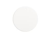 UV Bisque Ceramic Ornament (RND,φ8.5cm)