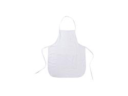 Delantal Adulto Blanco con Bolsillo Blanco (75*60cm)