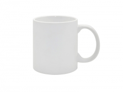 Caneca Cerâmica Branca 11oz (Mate, JS)