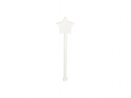 Sublimation Blanks Acrylic Drink Stirrers (3*10.3*0.4cm,Star Shape)
