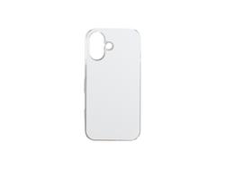 iPhone 16 Cover con insert (Plastic, Clear)