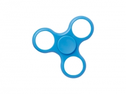Spinner Plástico Sin Insert (Torbellino, Azul)