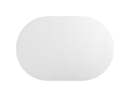 Sublimation Black Rubber with Diatomaceous Earth Door Mat(Oval, 40*60cm)