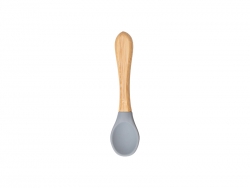 Bamboo Baby Bowl Spoon(Gray)