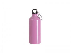 Sublimation Blanks 20oz/600ml Aluminium Water Bottle (Dark Pink)