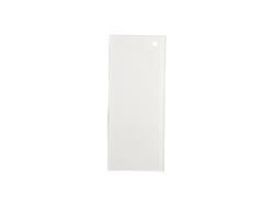 Raspador de decoración de pastel subacrílico (10 * 24 * 0,4 cm, rectángulo de borde recto)