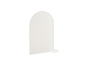 Sublimation Acrylic Wedding Table Numbers with Stand (10*15*0.4cm, High Arch Shape)