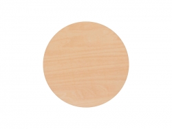 Posavasos sublimación redondo madera chapada (φ9.5cm)