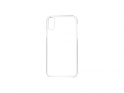 Sublimation iPhone XS Max Cover (Plastic, Clear)