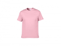 Camiseta Algodão-Rosa Claro