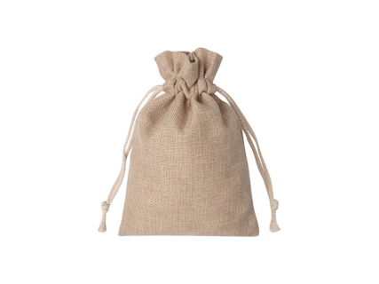 Sublimation Burlap Drawstring Bag(16*23cm)