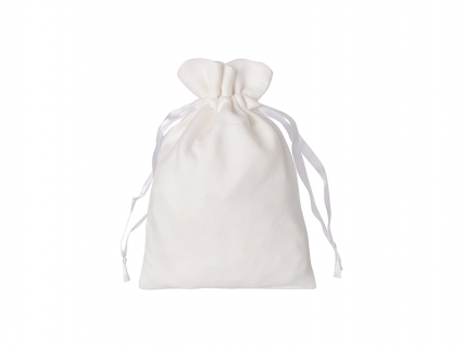 Sublimation Double-Sided Plush Drawstring Bag(16*23cm)