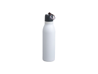 Engraving Blanks 24oz/700ml Powder Coated Stainless Steel Sports Bottle w/ Portable String