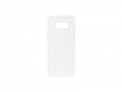 Carcasa para Samsung 2017 Galaxy J3 Prime con inserción (Plástico,Blanco)