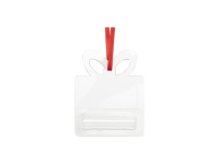 Sublimation HardBoard Money Holder Ornament(10*12.6cm,Gift Box)