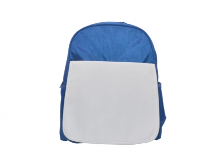 Sublimation Blue Kids School Bag