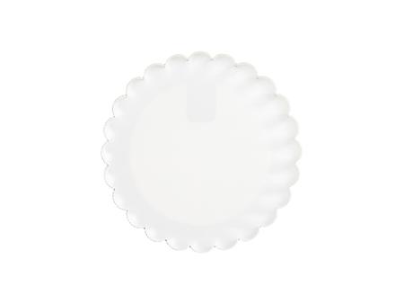 Placa de identificación acrílica (forma de encaje, φ5 * 0.4cm)