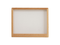 Sublimation 8" Beech Wood Photo Frame with Acrylic Insert