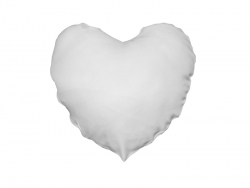 Sublimation Heart Shaped Pillow Cover