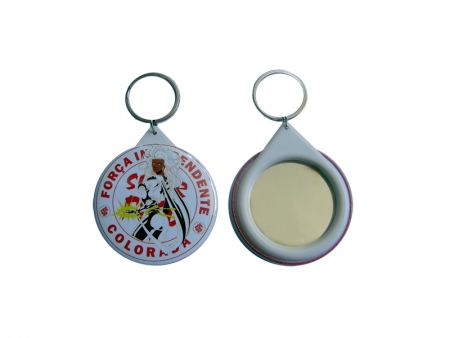 Sublimation 58mm Key Ring Buttons