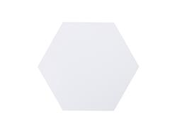 Cupón de hexágono sublimable con corcho