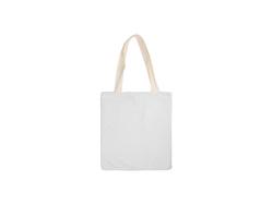 Sublimation Blended Plush Tote Bag(White w/ White,34*37cm)
