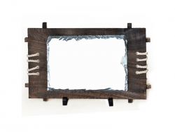 Pizarra Marco Rectangular Grande