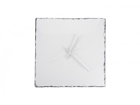 Sublimation Square Slate Clock (27*27cm)