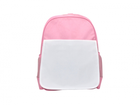 Sublimation Pink Kids School Bag